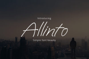 Allinto: A Modern Sans Serif Font for Digital Design