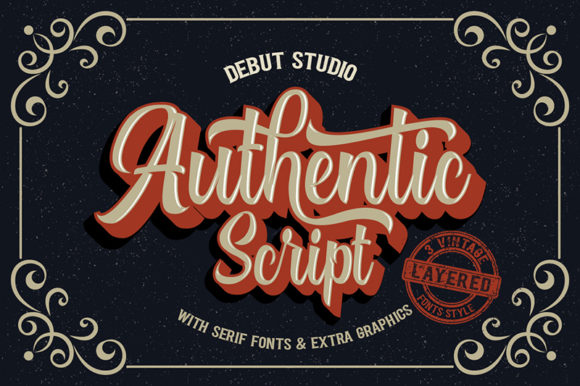 Authentic Duo: A Font That Elevates Branding with Style and Substance
