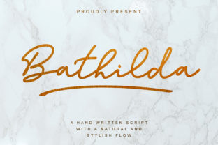 Bathilda: A Thoughtful Script Font for Editorial Warmth