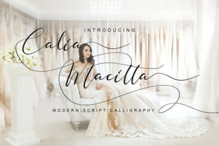 Calia Macitta: A Bold Script for Creative Branding