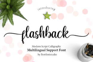 Flashback: A Handwritten Font That Feels Human on Screen