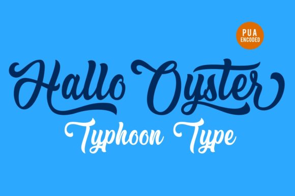Hallo Oyster: A Bold Handwritten Font for Digital Branding
