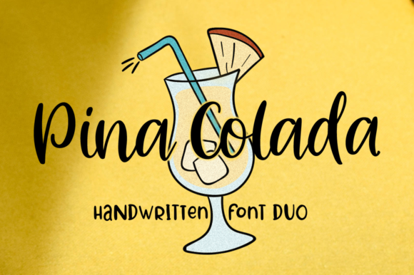 Pina Colada: The Script Font That Elevates Your Brand’s Visual Story