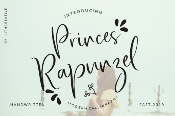 Princes Rapunzel: A Romantic Script Font for Creative Branding