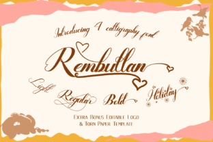 Rembullan: The Font That Elevates Your Campaigns