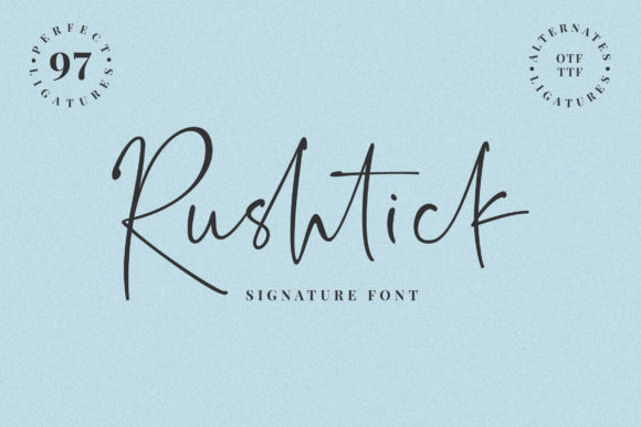 Rushtick: The Font That Elevates Your Digital Brand