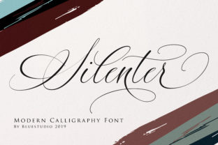 Silenter: A Handwritten Script Font for Sophisticated Web Design