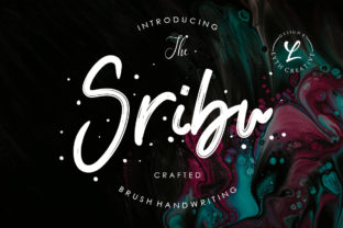 Sribu: A Handwritten Font That Elevates Your Craft