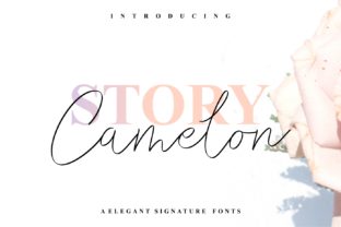 Story Camelon: A Script Font That Elevates Web Design