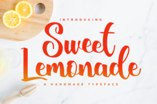 Sweet Lemonade: A Script Font for Web Design and Branding